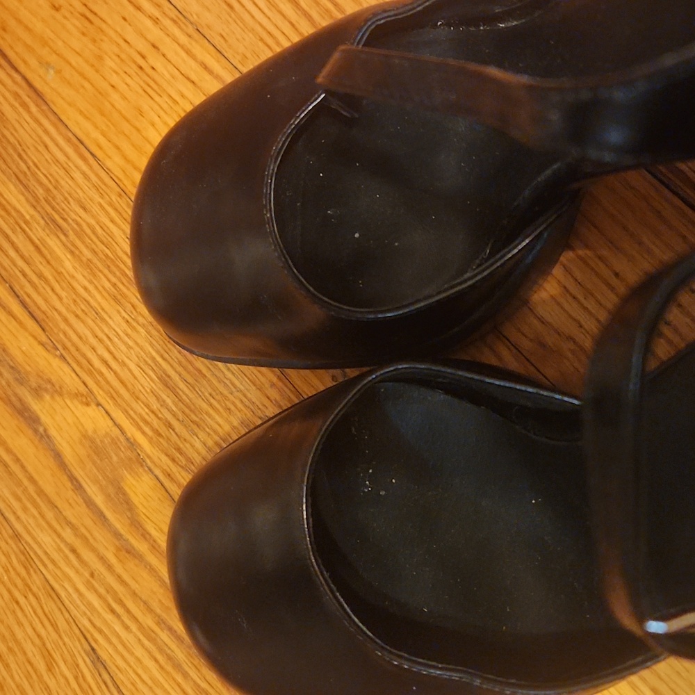 Jeffrey Campbell Black Platform Shoes - Picture 8 of 10